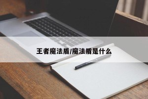 王者魔法盾/魔法盾是什么