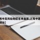 【上海中高风险地区名单最新,上海中高风险地区划分】