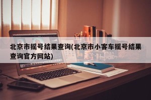 北京市摇号结果查询(北京市小客车摇号结果查询官方网站)