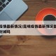 昆明疫情最新情况/昆明疫情最新情况最新消息会封城吗